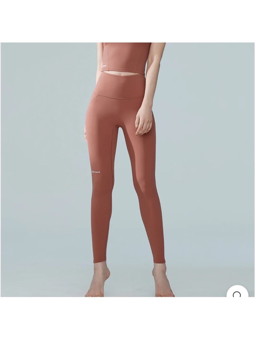 $65 Xexymix Black Label Signature 380N Leggings Ash Brick XXS/XS